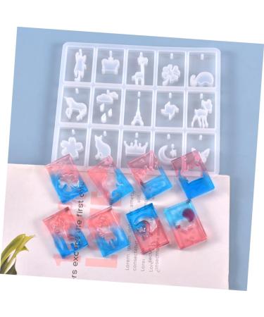 SHINEOFI Pendant Mold Silicone Molds Pendants Hand Mold Keychain Molds Diy Mold Cake Mold Accessories - Buy Online on GoSupps.com