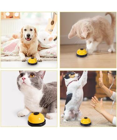 Dongker Dog Training Bells - 2 Pack Potty Communication & Cleanliness Training - Large Button White & Blue - International Shipping Available - Buy Online on GoSupps.com