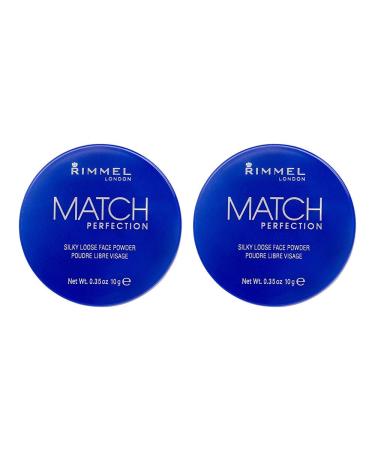 Rimmel Rimmel london match perfection loose powder transparent pack of 2 0.45 Ounce