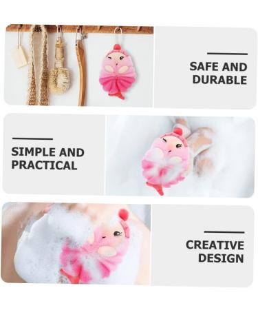 Angoily 8 Pcs Cartoon Bath Balls & Scrubbers - Kids Exfoliating Shower Sponge | Soft Bathing Pouf & Loofah for a Gentle Clean - Buy Online on GoSupps.com