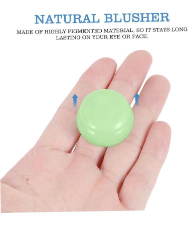 Mikinona Lipstick Blush Eye Shadow Creative Blusher Compact Blusher Healthy Blusher Delicate Blusher Ceramics 1 g (Pack of 1) As Shown - Buy Online on GoSupps.com