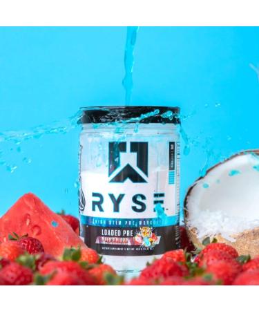 Ryse Core Series Loaded Pre Workout Pump Energy Strength Supplement | L-Citrulline, Beta Alanine, L-Theanine, Caffeine, Thinkamine | 30 Servings (Tiger's Blood) - Buy Online on GoSupps.com