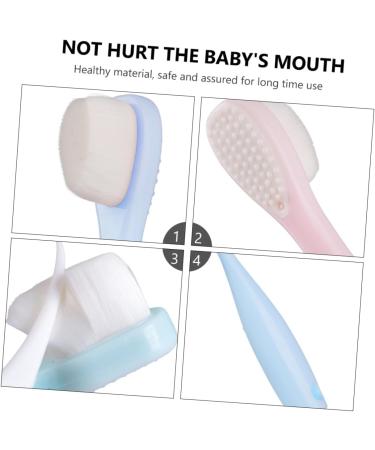 Bcoath 2-Piece Infant Soft Bristle Toothbrush Set | Enchanting Children's Toothbrush for Gentle Oral Care - Buy Online on GoSupps.com