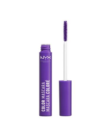 NYX Professional Makeup Color Mascara  Purple  0.32 Ounce