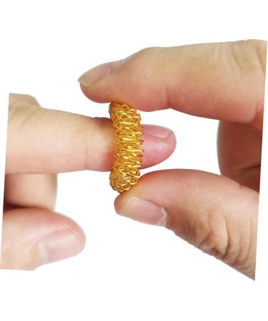 Ultechnovo 15-Set Medicine Massage Rings - Noiseless Finger Circulation & Stress Relief Toys for Kids & Adults - Buy Online on GoSupps.com