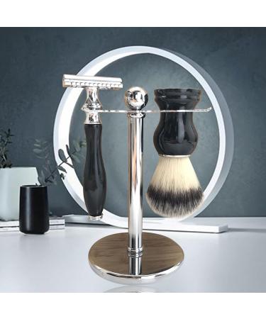 JAG Double Edge Shaving Razor Set for Men - Complete Wet Shaving Kit with Razor Plane Bowl Brush & 10 Blades | International Shipping Available - Buy Online on GoSupps.com