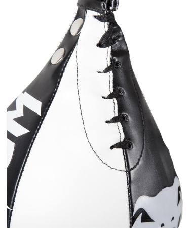 Venum Skintex Leather Speed Bag Medium - Black/Ice | Premium Quality - Buy Online on GoSupps.com