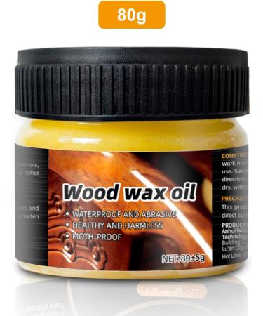 Wood Wax for Furniture | Waterproof Furniture Wax | Wood Seasoning Beewax Natural Beeswax Wood Furniture Cleaner and Polish for Wood Doors Tables Chairs Cabinets Acime - Buy Online on GoSupps.com