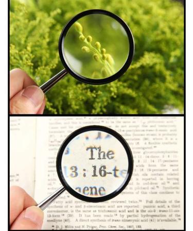 HD Old Man Reading Maintenance Identification Multifunctional Handheld Magnifying Glass Optical Glass Double Lens Good Times - Buy Online on GoSupps.com