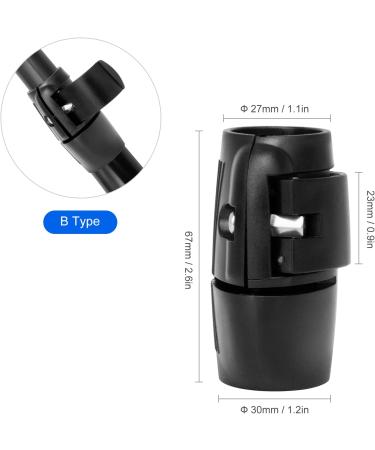 Lixada SUP Paddle Clamp - Quick Release Adjustable Plastic Shaft Clamp for SUP Board Paddle - Buy Online on GoSupps.com