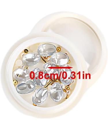 JMEDIC Nail Art Rhinestones | Nail Rhinestone Stones Gems for Nails Nail Jewels Crystal Gemstones Nail Art Rhinestones Kit Manicure DIY Decoration Accessories - Buy Online on GoSupps.com