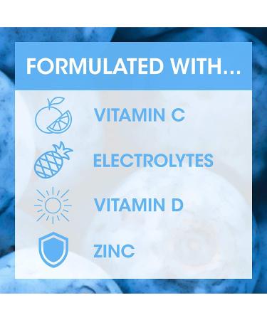 Emergen-C Immune+ 1000mg Vitamin C Powder Supplement Multi Pack Drink Mix Immune System Booster 24 Packets Rasberry & 24 Packets Blueberry Acai 48 Total Packets - Buy Online on GoSupps.com