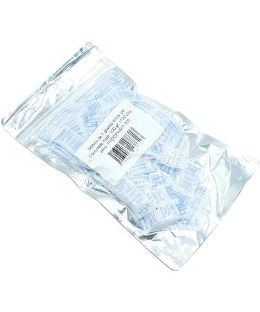 Desecamen Silica Gel Packets - Non-Toxic Dehumidifier & Moisture Absorber - Food Quality (100 Pack 1g Each) - Ideal for International Shipping - Buy Online on GoSupps.com
