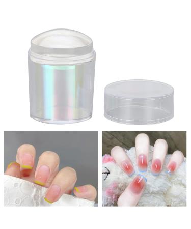Nail Art Stamper - Portable Sturdy Clear Silicone Nail Stamp for Home & Salon | International Shipping Available - Buy Online on GoSupps.com