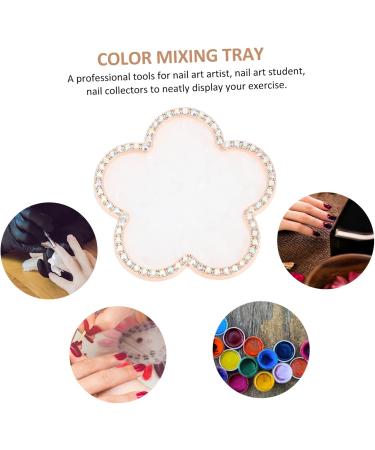  PLAFOPE PLAFOPE False Display Plate Display Stand For Nail Art Palette Nail Polish - Buy Online on GoSupps.com