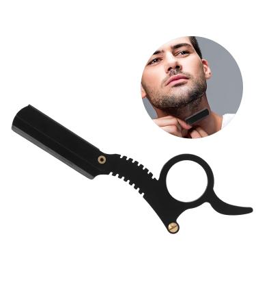 Barber Finger Razor - Straight Edge Razor for Salon & Home Use | Wave Texture & Smooth Surface - Buy Online on GoSupps.com