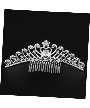 Beaupretty Crown Comb bridal headpiece Bridal Comb Rhinestone Bridal Comb Headpiece Tiara Comb Wedding Tiara - Buy Online on GoSupps.com