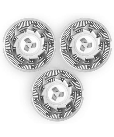 MAX-T Electric Shaver Replacement Heads for RM 8101 - High-Quality Shaving Heads in White | International Shipping Available - Buy Online on GoSupps.com