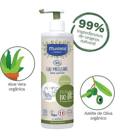 Mustela - Mustela Organic Micellar Water - 400ml - Buy Online on GoSupps.com
