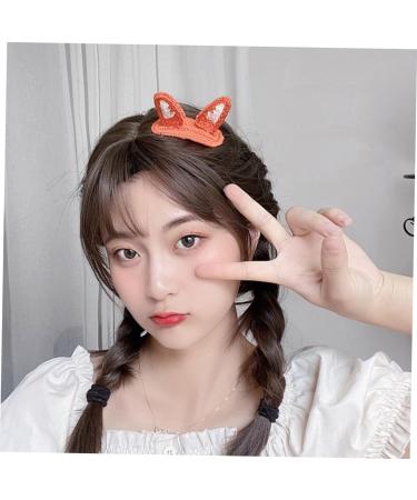 FRCOLOR 3 Sets of 6 Knitted Duckbill Hair Clips Hair Clips Hair Clip for Girls Dart Disc Children's Hair Pin Hair Clip Tiara Headdress for Children Hair Clips Frog - Buy Online on GoSupps.com