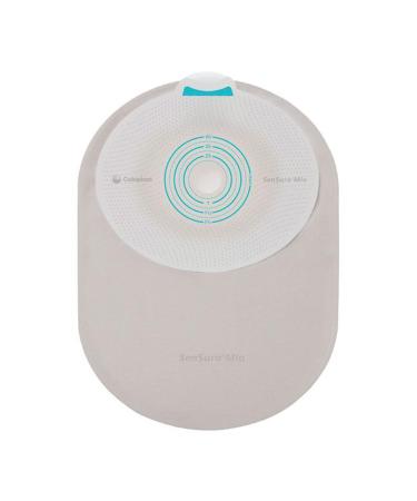 SenSura Mio Ostomy Pouch Closed End 5/8 to 1-3/4 Inch Stoma 8-1/4 Inch Length Maxi 1pc System Opaque Gray 10881 30 Ct