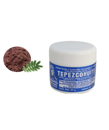 DEL INDIO PAPAGO Facial Day Cream with Tepezcohuite 60gr - Hydrating Skin Care - Buy Online on GoSupps.com