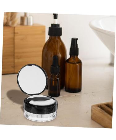 PLAFOPE Powder Case with Mirror Travel Face Powder Case Sifter Loose Powder Compact Puff Case Makeup Boxes - Buy Online on GoSupps.com