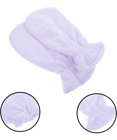 Ipetboom 1 Pair Hand Mask Care Household Wax Insulation Flannel White - Buy Online on GoSupps.com