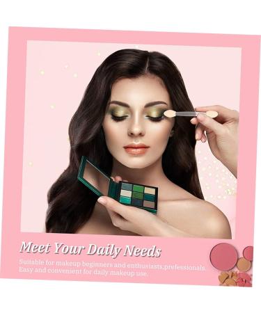 50pcs Two-color Eyeshadow Brush Beauty Sponge Disposable Makeup Make up Kit Professional Eyeshadow Comestic Applicator Oval Makeup Eyeshadow Cosmetic - Buy Online on GoSupps.com