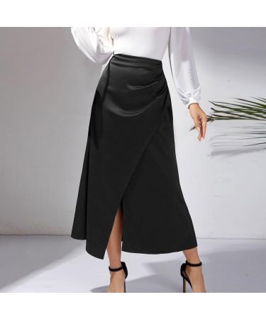 Flower Pattern Chiffon Mini Skirt - Short Beach Dress with Petticoat Extension | Casual Black Swing Skirt for International Shipping - Buy Online on GoSupps.com