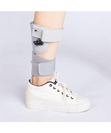 Adjustable Foot Drop Orthosis | Ankle Support Brace with X-Shape Foot Fix Strap | Right & Left Options Available - Buy Online on GoSupps.com