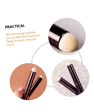 FOMIYES 12 PCS Makeup Brush Set - Blending Foundation Lip & Eyelash Brushes | High-Quality Man-Made Fiber | Ideal for Flawless Makeup Application - Buy Online on GoSupps.com