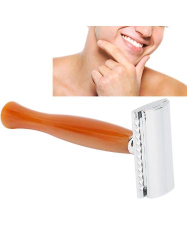 Double-Cutting Razor Plane for Men | Long Handle Zinc Alloy Manual Safety Razor | Easy-to-Use Double-Edged Razor - Buy Online on GoSupps.com