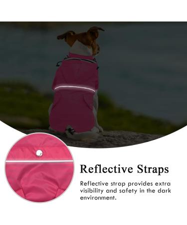 Shop Pethiy Premium Dog Raincoats | Waterproof Jackets with Zipper & Reflective Buttons - Perfect for All Weather - Buy Online on GoSupps.com
