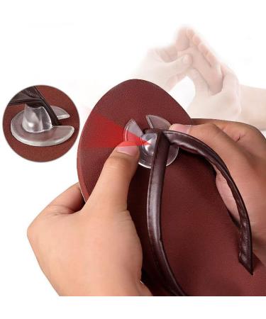 10PCS Silicone Gel Toe Protectors for Sandals - Men Women Clear Thong Guards - Buy Online on GoSupps.com
