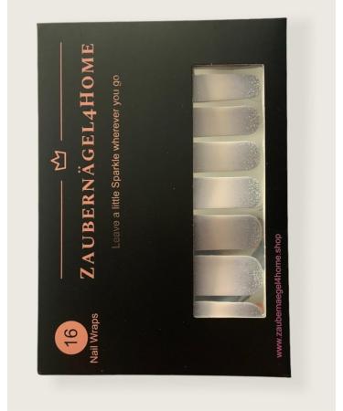 Zaubern gel4Home Nail Foils - 16 Piece Blue Babyboom Glitter Nail Wraps for Stunning Nails - Buy Online on GoSupps.com