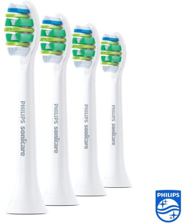 Philips Sonicare InterCare Standard Brush Heads HX9004/07 - Pack of 4 for Sonic Toothbrush | Best Price & Fast International Shipping - Buy Online on GoSupps.com