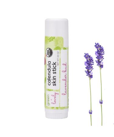 Calendula Skin Stick Organic Lotion Sticks Moisturizing Balm Ointment Salve Multipurpose Hand Cream Body Bar 0.5 oz Lavender Bud (1 Tube) Lavender Bud 1 tube set