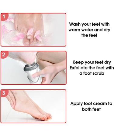 dijiusidy Hand Held Electronic Foot Callus Dead Skin Remover Professional Heel Grinding Adjustable Feet File Pedicure Accessories - Buy Online on GoSupps.com
