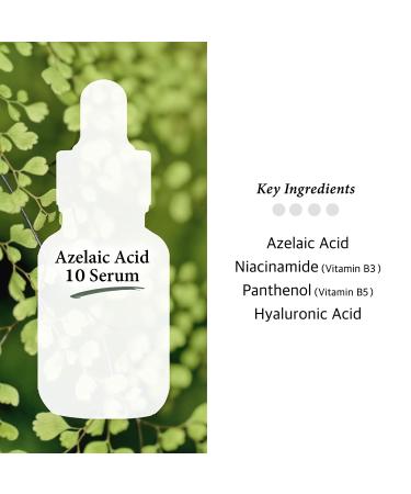Cos De BAHA Azelaic Acid 10% Serum - Effective Acne Treatment & Brightening 1 fl oz - Buy Online on GoSupps.com