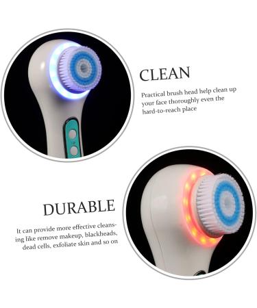 Beaupretty 1 Set Facial Cleansing Brush Silicone face Scrubber face deep Cleansing Portable Facial Cleaners Pore Cleaner Tool face wash Brush face Washing Brush Electric Miss face Brush abs - Buy Online on GoSupps.com