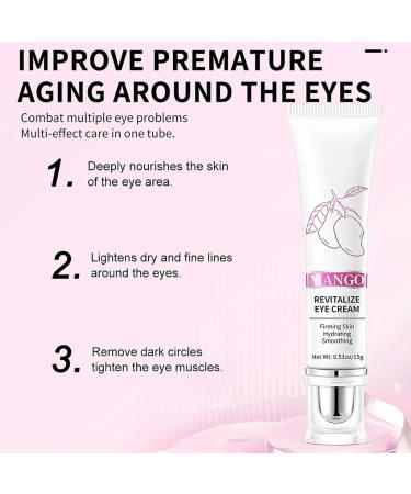 Moisturizing eye cream 15 g nourishing facial balm for sensitive skin morning smoothing winter care travel size for men and women - Buy Online on GoSupps.com