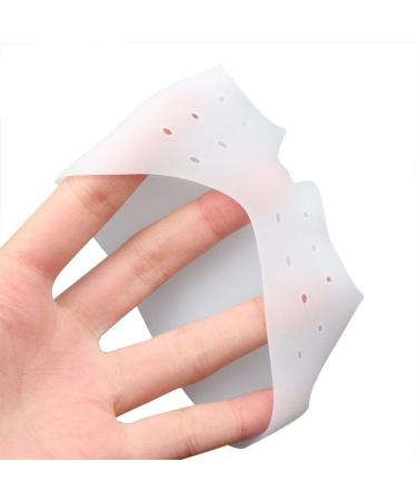 Toe Protection Silicone Gel Caps - 2 Pairs for Ballet & High Heel Shoes | Soft Toe Shear & Pump Guards for Men & Women - Buy Online on GoSupps.com