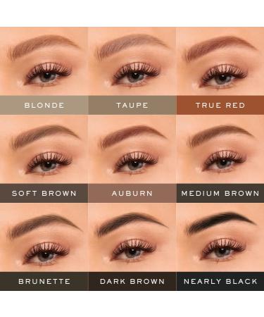 MADLUVV Eyebrow Stencil Kit - Easy-to-Use Natural Look 6 Shapes Professional Quality - Includes Stamp Stencils Spoolie & Travel Bag (Blonde) - International Shipping Available - Buy Online on GoSupps.com