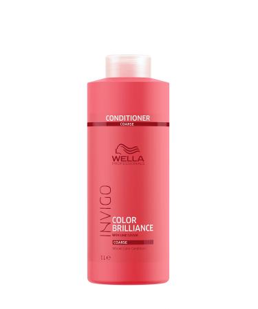 Wella Professionals Invigo Color Brilliance Vibrant Color Conditioner Coarse 1000 ml woody floral citrus 1 piece (1 pack) - Buy Online on GoSupps.com