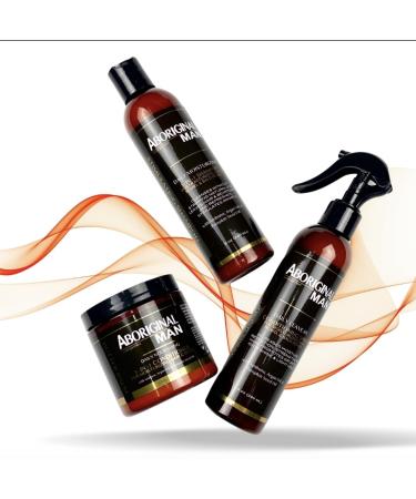 Curls & Potions Aboriginal Man Butter Balm - Hydrate Softens & Thickens Beard & Hair for Men | Promote Growth - International Shipping Available - Buy Online on GoSupps.com