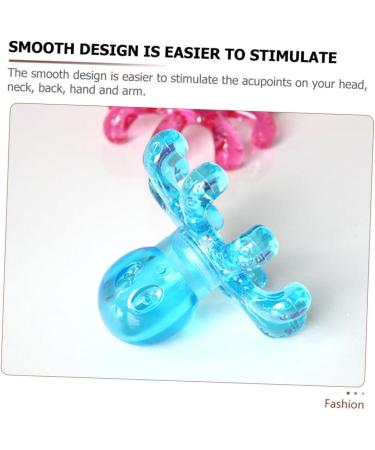 Coolhiya 4-Piece Massage Device Set | Headcare & Hair Accessories | Practical Head Scratchers for Relaxation | 11.00x8.50cm | International Shipping Available - Buy Online on GoSupps.com