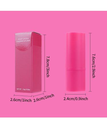 Byuexhp Lip Contour Stick 36g Long Lasting Waterproof Makeup Long Lasting Tinted Lipstick for Girlfriend Mom Lady Travel Party Dating Vacation Stage Performance 05 - Buy Online on GoSupps.com