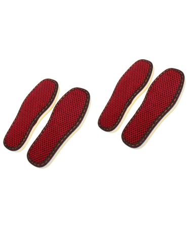 FRCOLOR 2 Pairs Slipper Sole Foot Supply Home Shoe Accessories Portable Foot Cushions Foot Pads Anti-Skid Metatarsal Pads Shoe Supplies Anti-Skid Slipper Cushion Wear-Resistant Shoe Pads