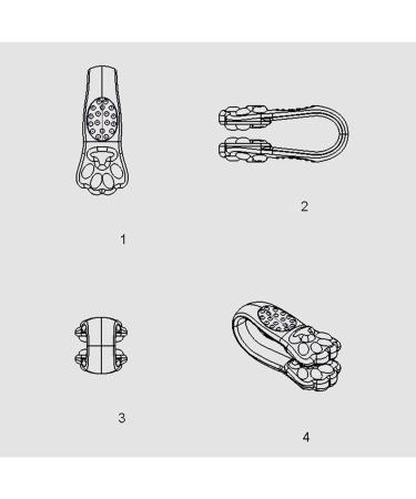 Headache Relief Clip Hand Clip For Headache Relief | Tension Soothing Tool | Massage Tool To Relieve Headache With Head Black - Buy Online on GoSupps.com